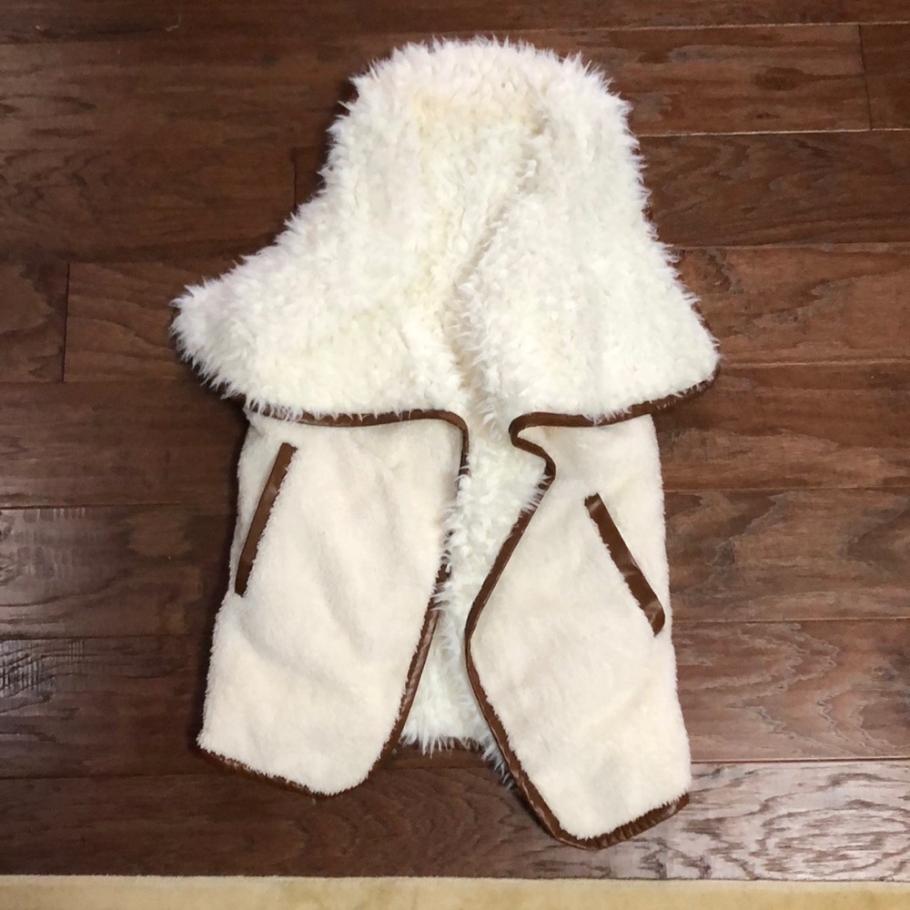 Fuzzy vest
